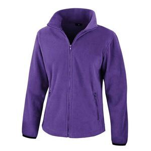 Result Core Womens/Ladies Norse Fashion Outdoor Fleece Jacket / Purple